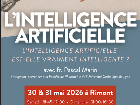 Week end sur l'intelligence artificielle chez les Frères de Rimont