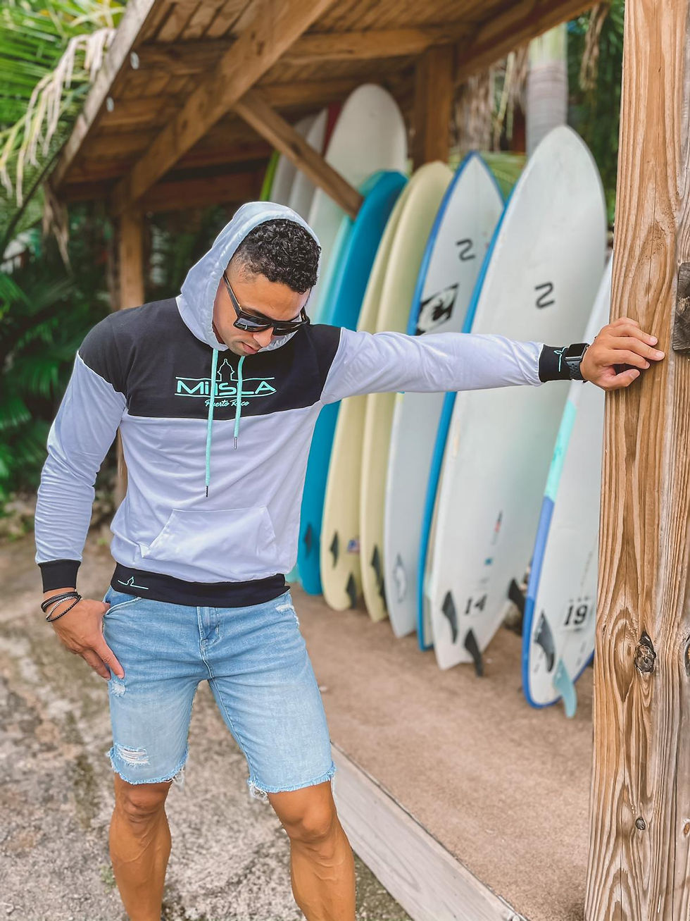 Black and White Cotton Hoodie