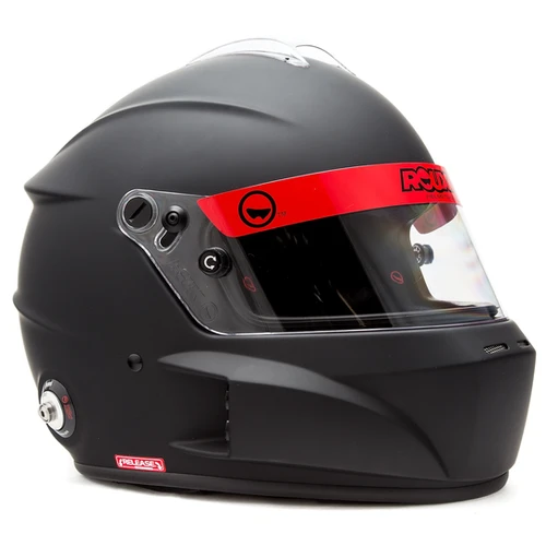 Roux R-1F Fiberglass Racing Helmet - SNELL SA2020 | SPEEDCOM