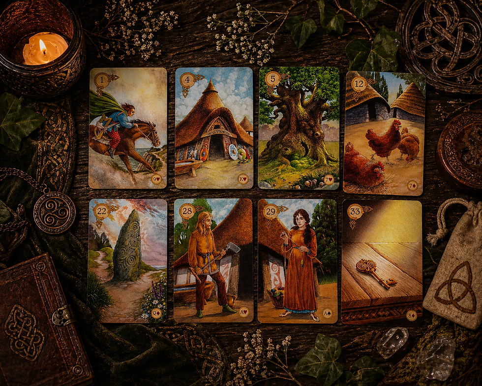 Celtic Lenormand cards