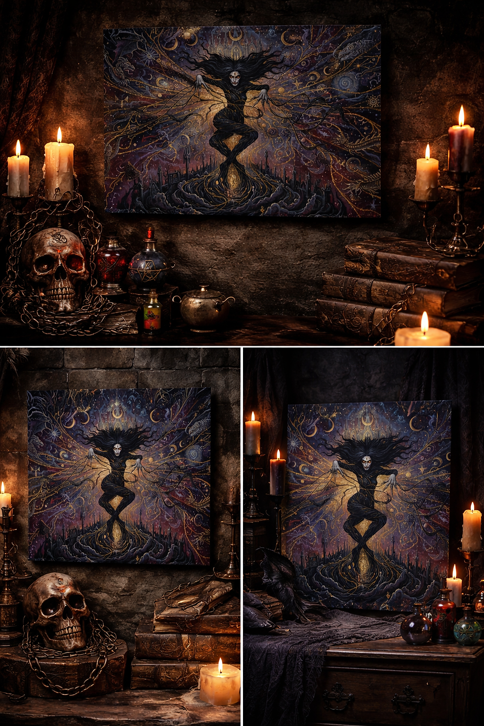 Миниатюра: spiritual balance figure modern canvas print