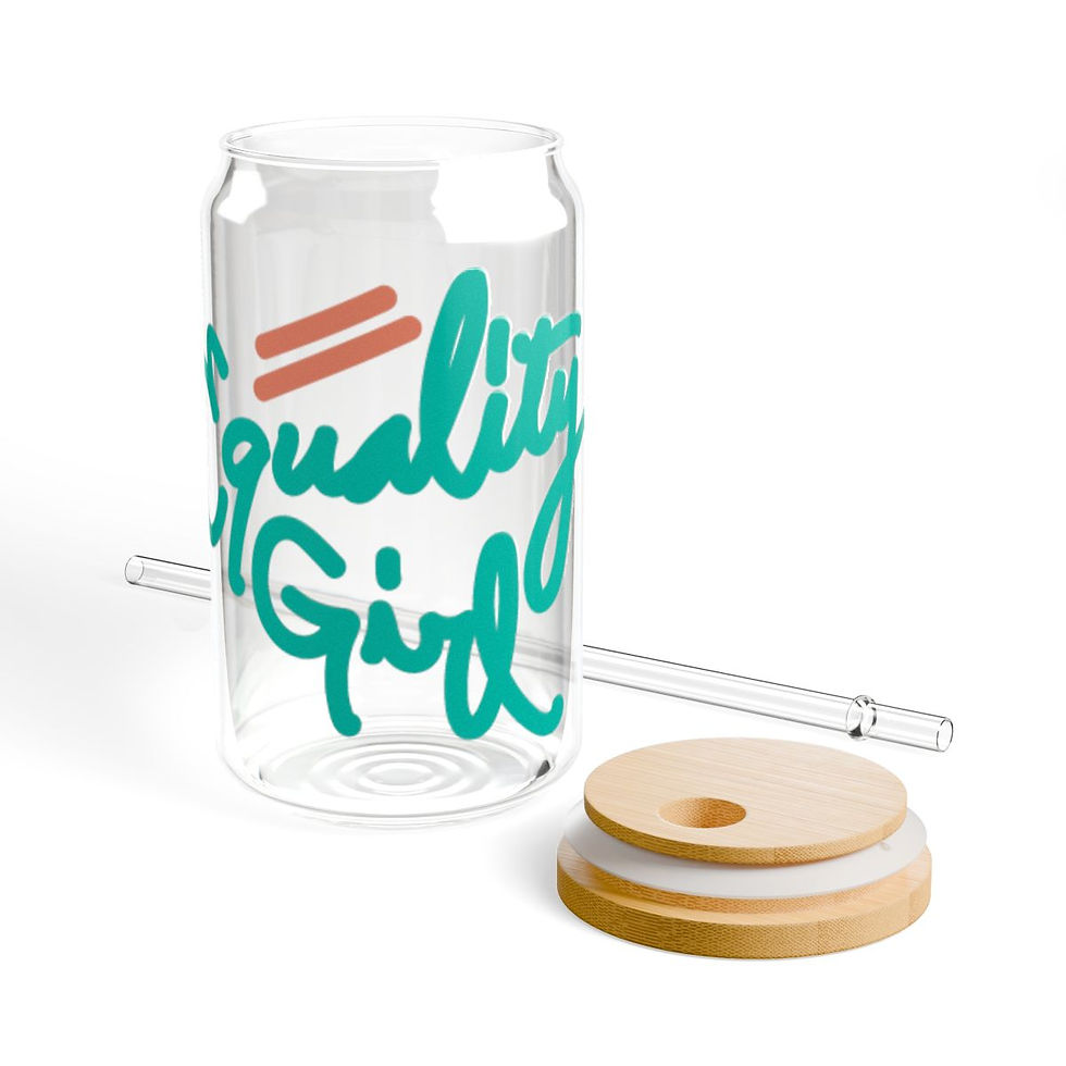 Thumbnail: Equality Girl Sipper Glass, 16oz