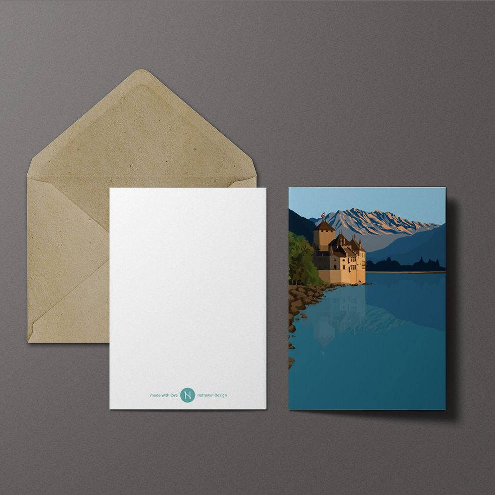 Miniaturbild: Château de Chillon card