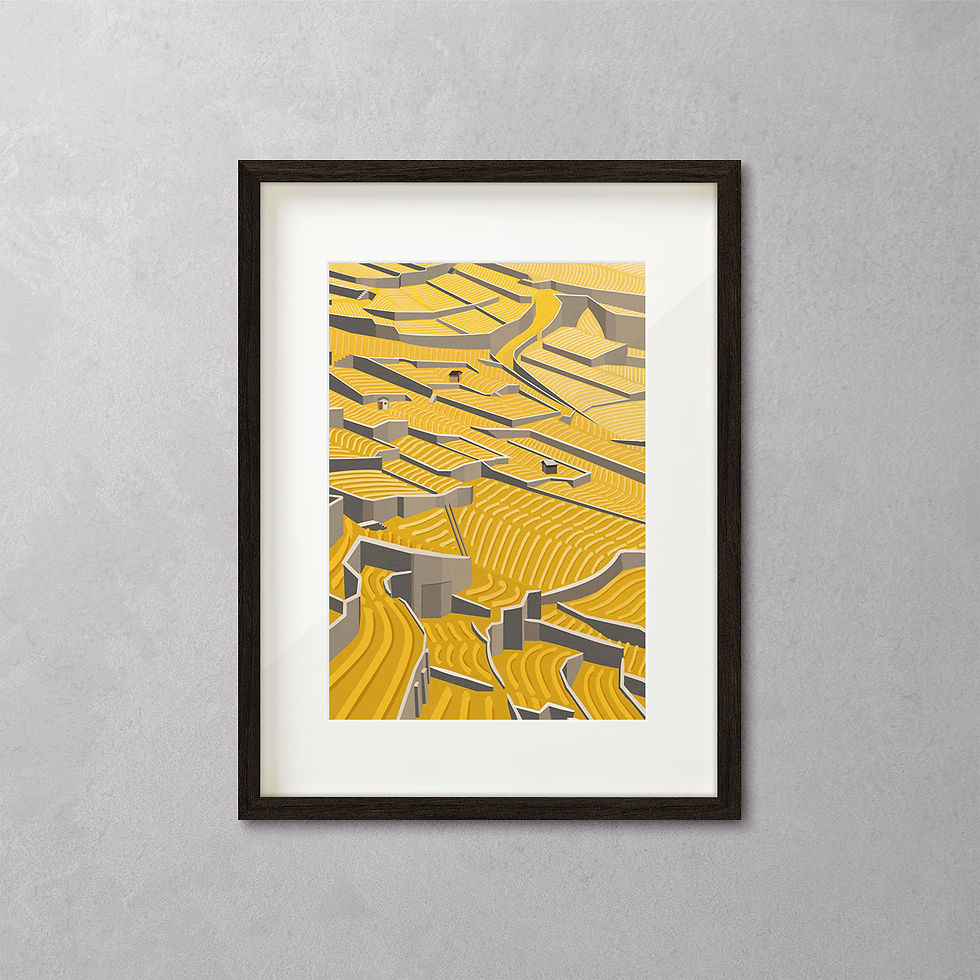 Miniaturbild: Lavaux vineyards autumn Wall Art