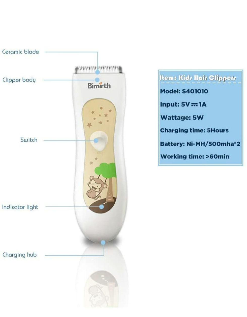 Thumbnail: Kids Waterproof Hair Clippers 