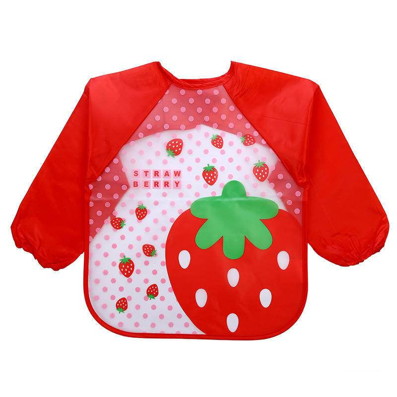 Thumbnail: Long Sleeve Baby Bib Apron 