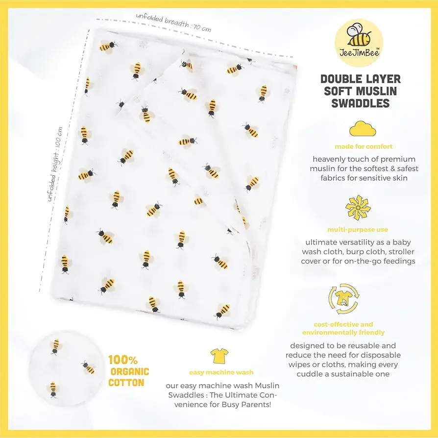 Thumbnail: Muslin Swaddle Blanket