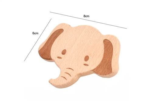 Thumbnail: 5 Piece Wooden Baby Rattle/Teether Set 