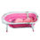 Thumbnail: Foldable bathtub with bath pillow 