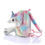 Thumbnail: Kids Fluffy Unicorn backpack 