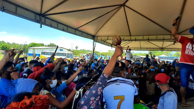 Movimento indígena de Roraima continua mobilizado contra o Marco Temporal