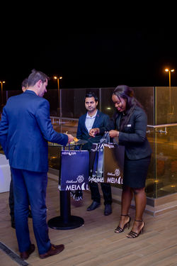 Engaging with customers during an event