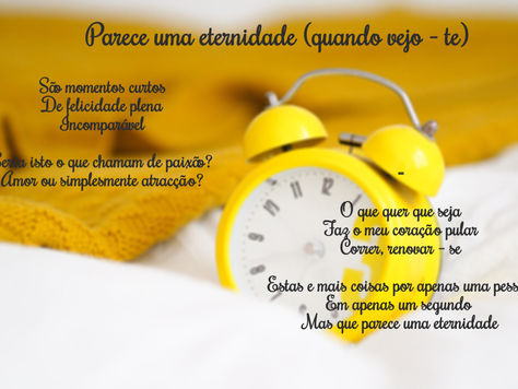 Parece uma eternidade (quando vejo - te) (2018)