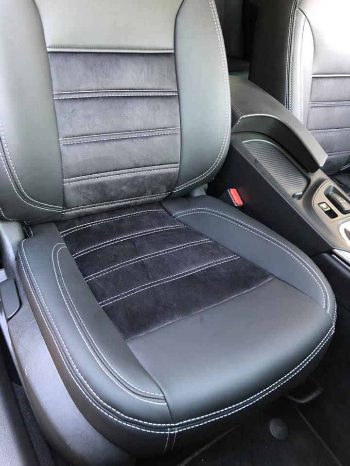 Küçük resim: Opel Astra J I Pasific Design Tay Tüyü Kumas ve Deri Kombin