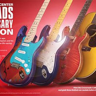 Guitar Center Partners with Eric Clapton, Carlos Santana and Leading Guitar Manufacturers on New Crossroads Guitar Festival’s 25th Anniversary Guitar Collection