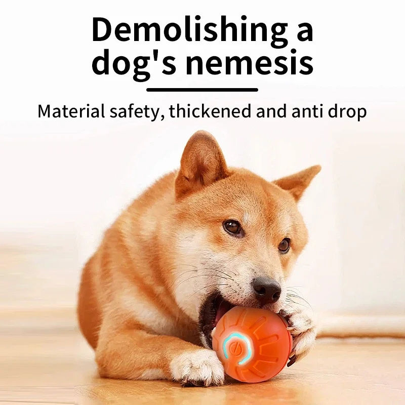 Thumbnail: Smart Dog Toys Ball Electronic Interactive Pet Toy Moving Ball USB Automatic Mov