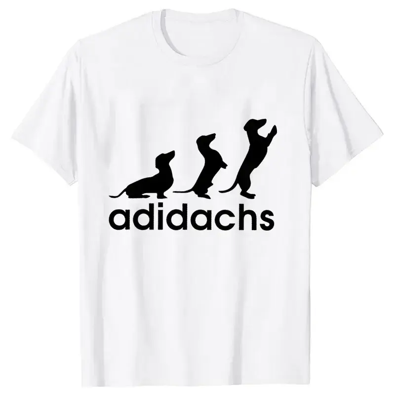 Thumbnail: New Men's T-shirt Dachshund Dog Lover T Shirt Graphic Tee Shirts Oversized Men W