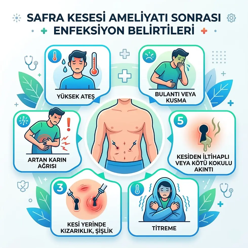 safra ameliyatı sonrası