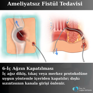 ameliyatsız fistül anal tedavisi