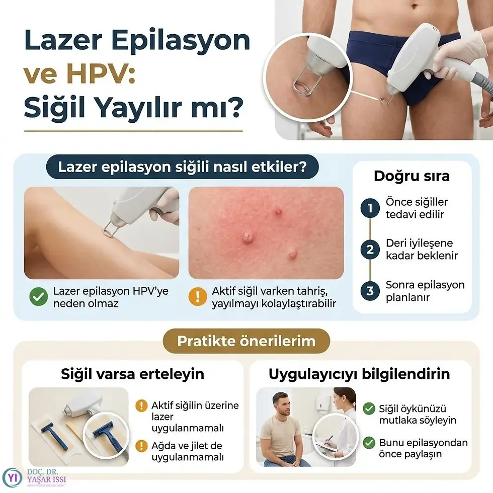 Genital siğil erkek tedavi