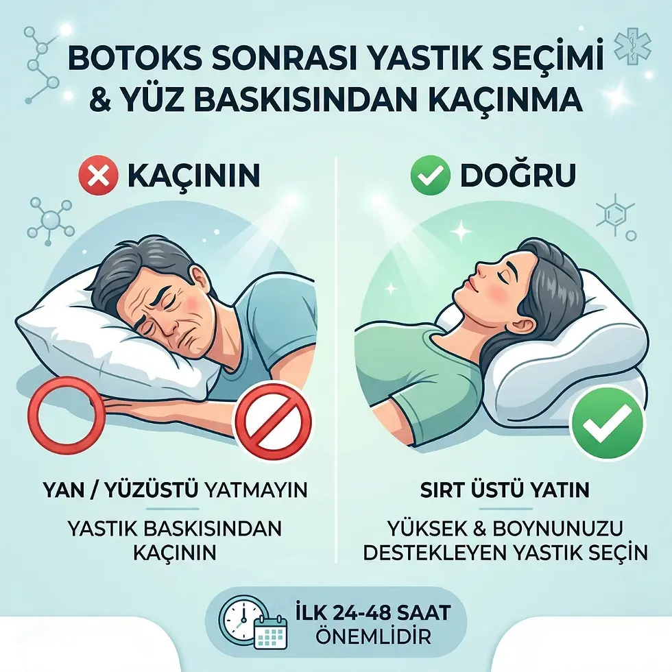 botokstan sonra ağrı kesici içilir mi