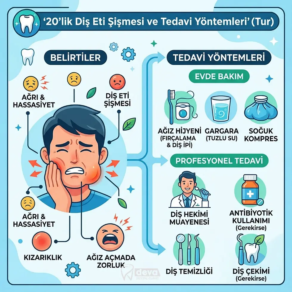 20’lik Diş Eti Şişmesi