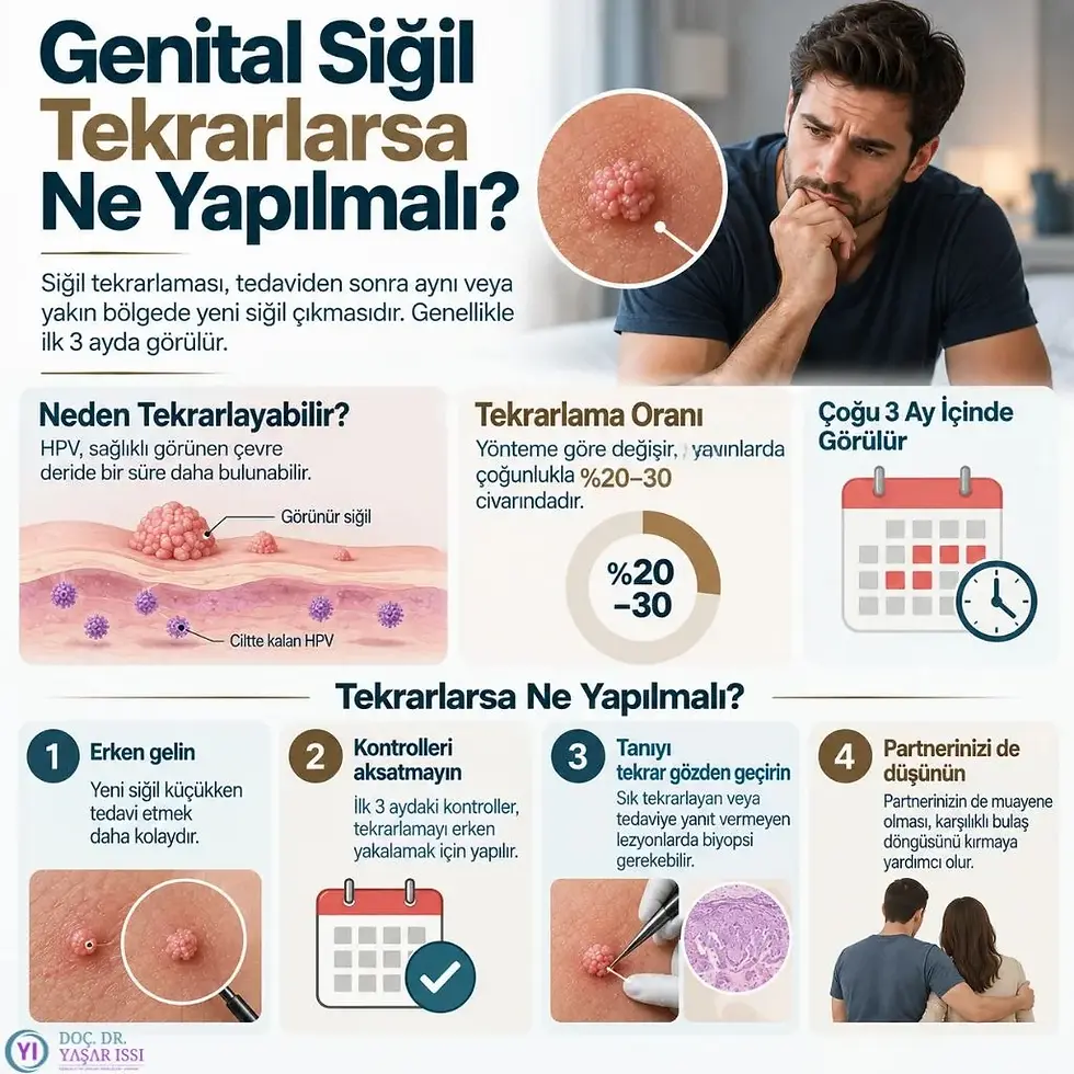 genital siğil erkek
