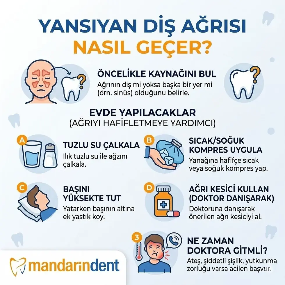 uzanınca diş ağrısı neden artar