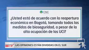 Encuesta: ¿Usted está de acuerdo con la reapertura económica en Bogotá?