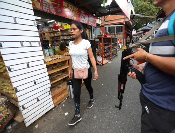 Así estaba Caracas tres días después de la operación de EE. UU. contra Maduro. Foto:AFP | Foto tomada de eltiempo.com