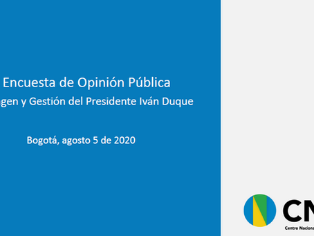 Gran encuesta: la imagen del presidente Duque en sus primeros dos años de gobierno