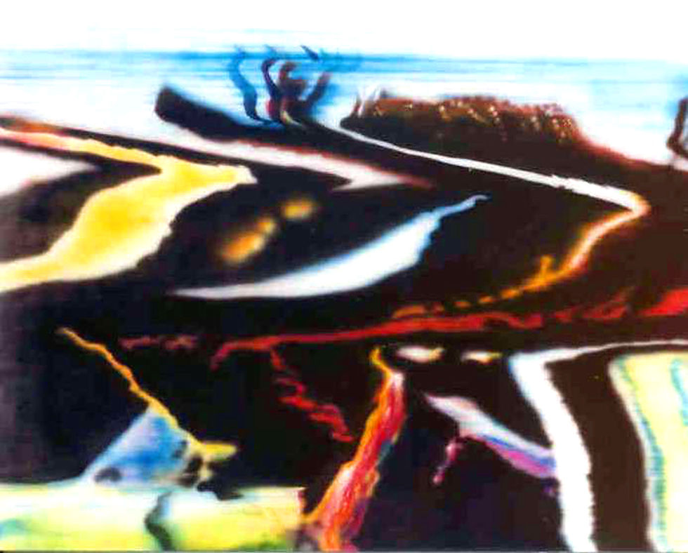 Scrambled Station #14, 40"x50"