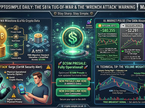 🚀 CryptoSimple Daily: The $81k Tug-of-War & The "Wrench Attack" Warning — May 9, 2026