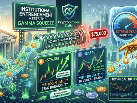 🚀 CryptoSimple Daily: The "Gamma" Squeeze & Institutional Entrenchment – April 17, 2026