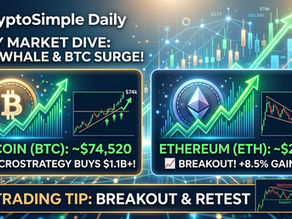 đ CryptoSimple Daily: Deep Dive Market Analysis & Intelligence