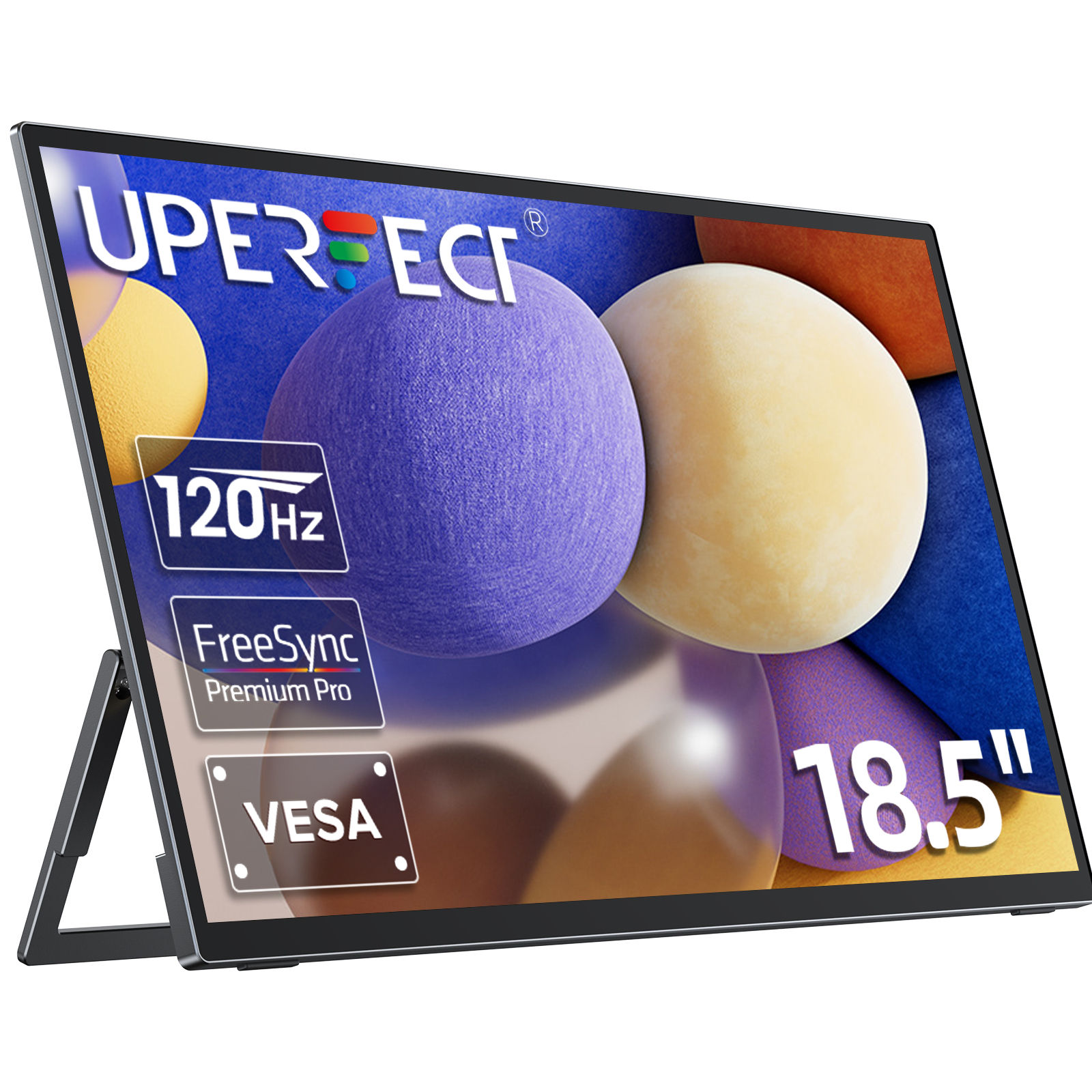 UPERFECT 18.5" Portable Monitor IPS PS5 XBOX 1080P 120Hz Gaming IPS Display For