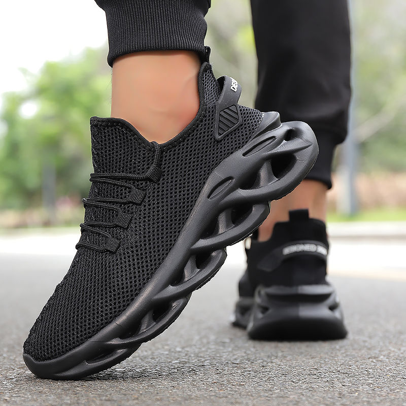 Thumbnail: Summer Men Casual Sports Running Shoes Breathable Lightweight Sneakers Outdoor M