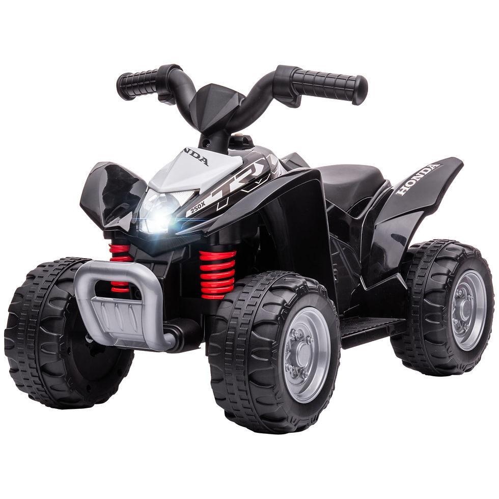 Thumbnail: AIYAPLAY Honda Licensed Kids Electric Quad Bike 6V ATV for 1.5-3 Years