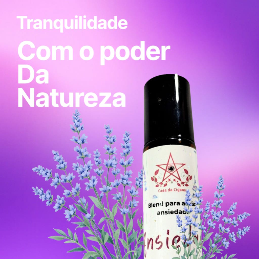 Rollon Aromaterapia para alívio da Ansiedade