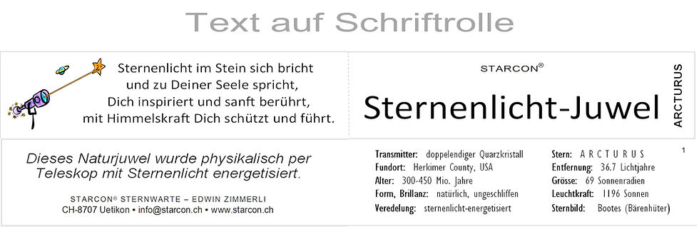 Miniaturbild: Sternenlicht-Kristall 8 mm