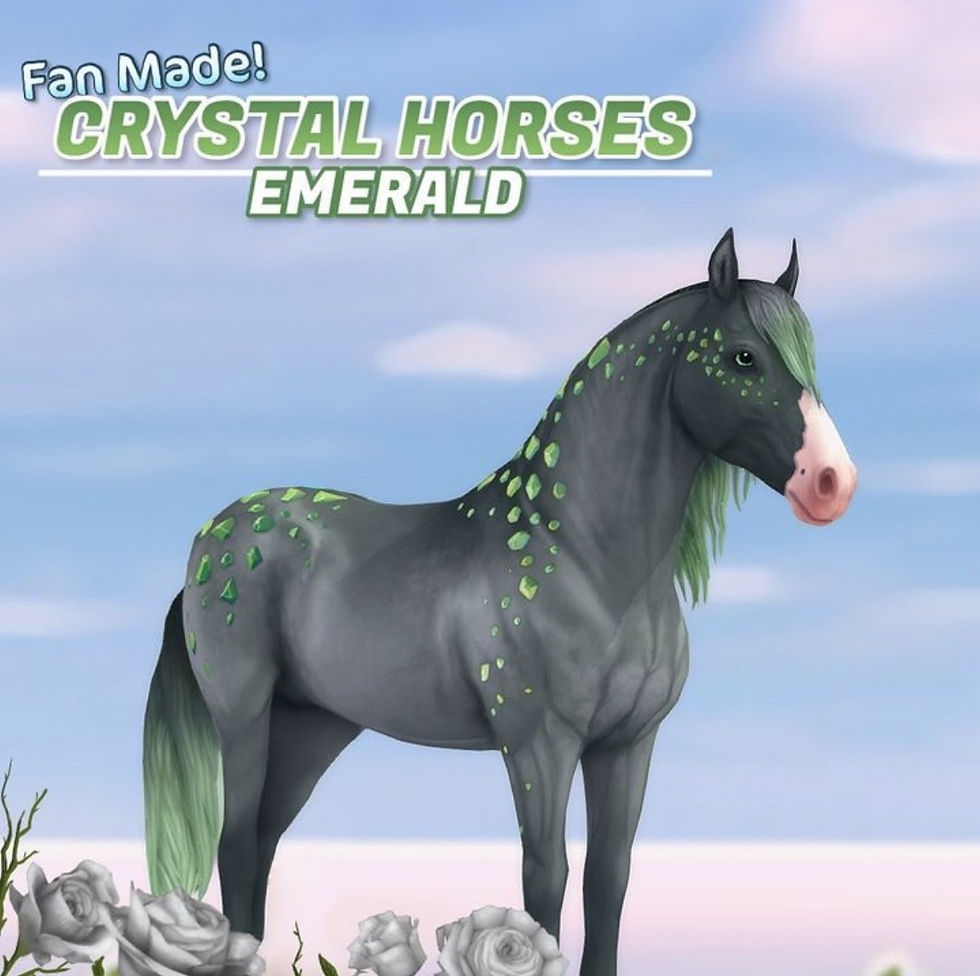 Crystal Horse Recolours Emerald