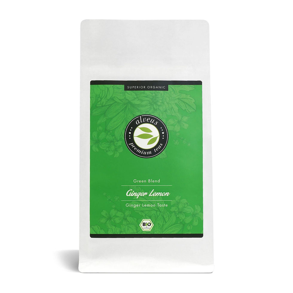 Thé Vert Saveur Gingembre Citron en sachet