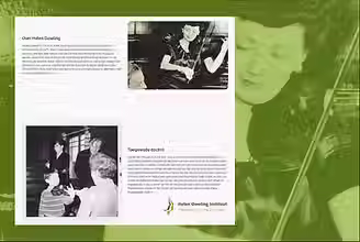 Beeld uit de corporate story voor het Helen Dowling Instituut