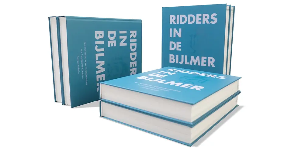 Het boek 'Ridders in de Bijlmer' gaaf een flinke impuls aan de populariteit van Amsterdam Zuidoost.