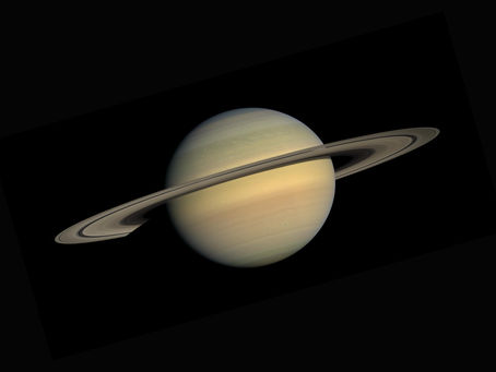 Gas Giant Saturn and its 82 Moons