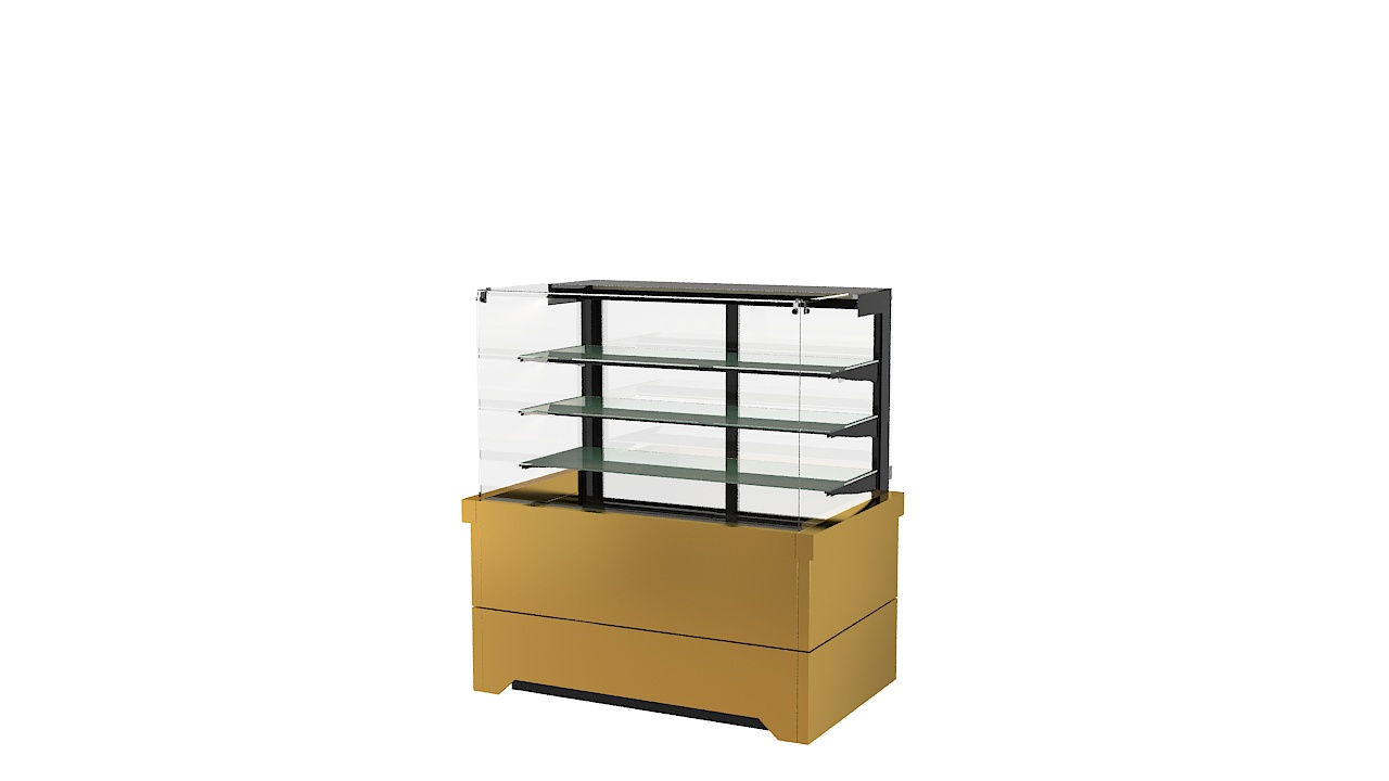 Витрина НЕМИГА серия-CUBE ПС PREMIUM ВВ (+1..+10°C)