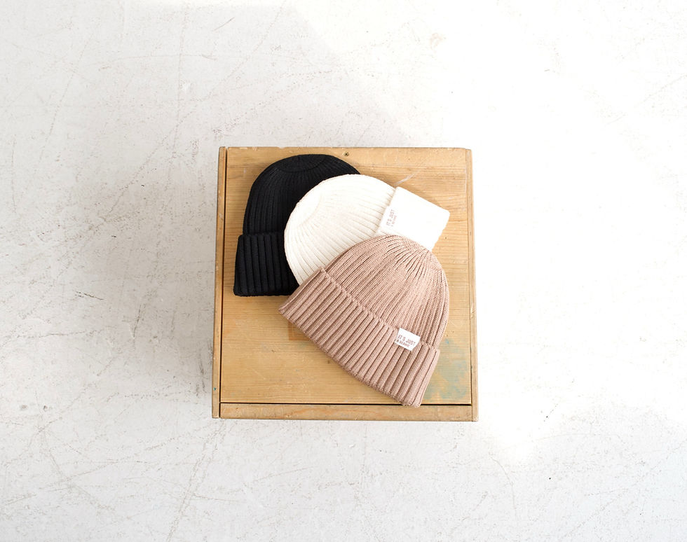 Thumbnail: Bamboo Beanie- Black