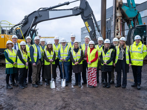 Henry Brothers marks start of construction on expanded Momentum One Zero innovation centre at Belfast’s Titanic Quarter
