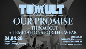 Concerttip | Our Promise - Kavka Zappa