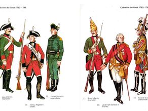 Caterina la Grande e la moda militare